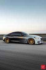 Infiniti Q60 on Vossen Wheels (HF-2) 2019 года